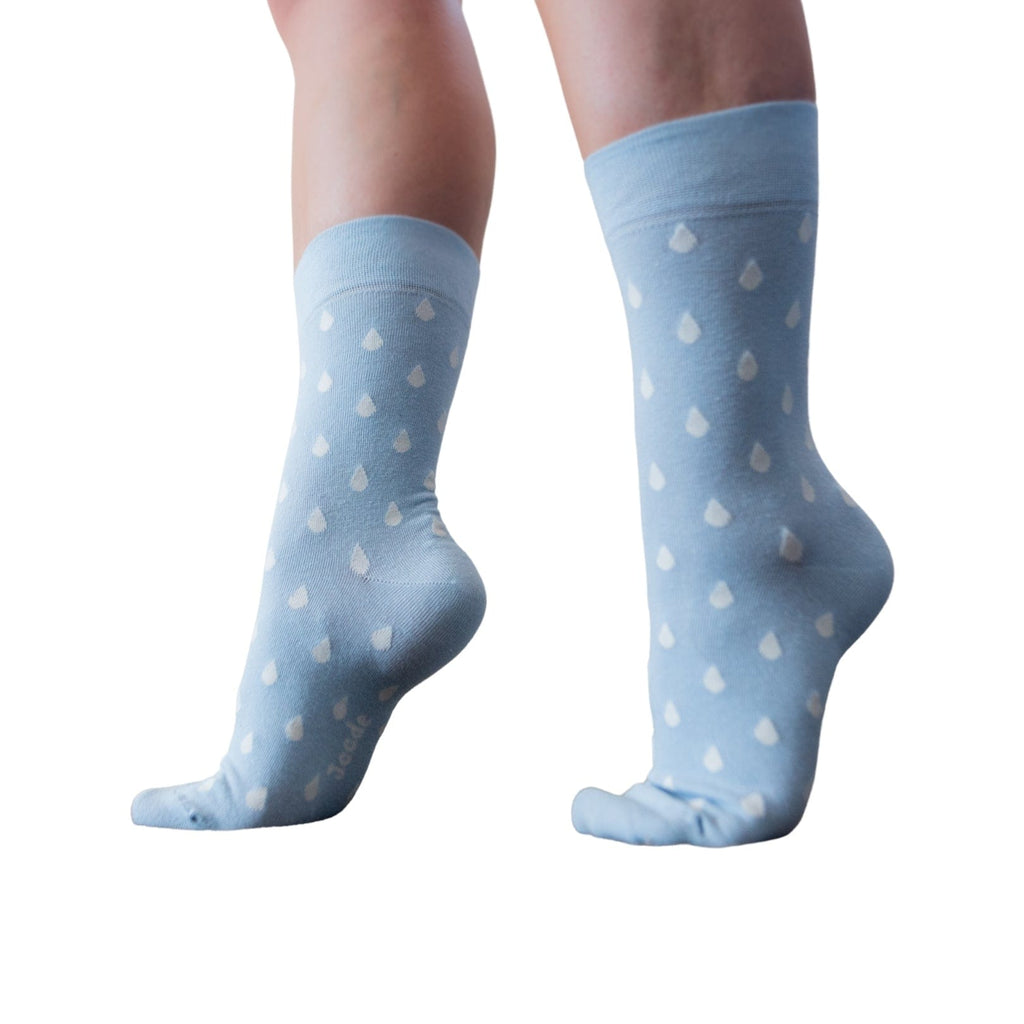 joode_co Raindrop Blue Pastel Socks - Joode Australia
