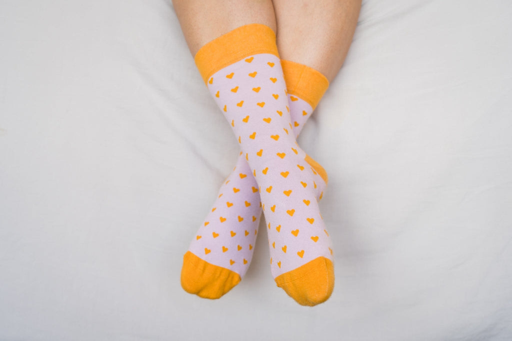joode_co Hearts socks by Joode designed in Australia