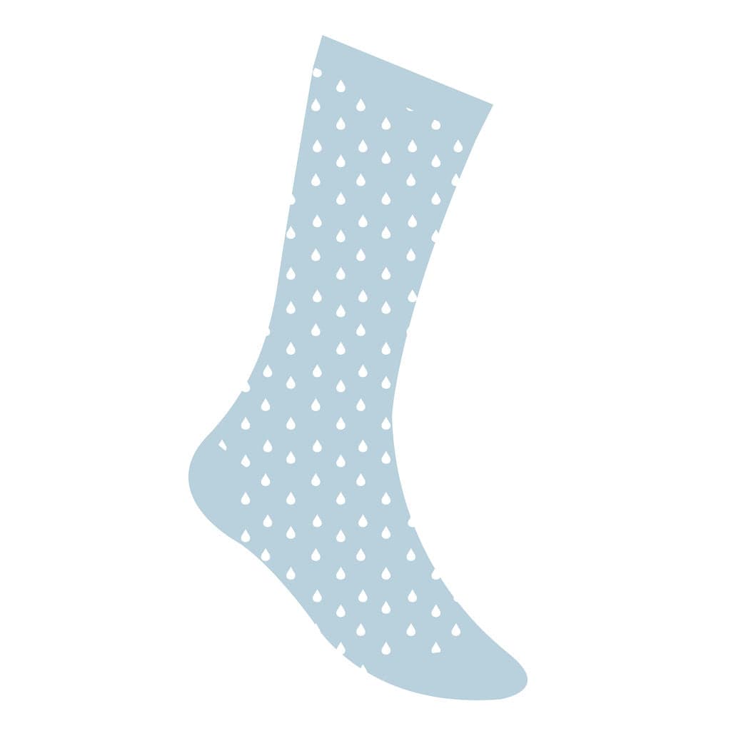 joode_co Raindrop Blue Pastel Socks - Joode Australia