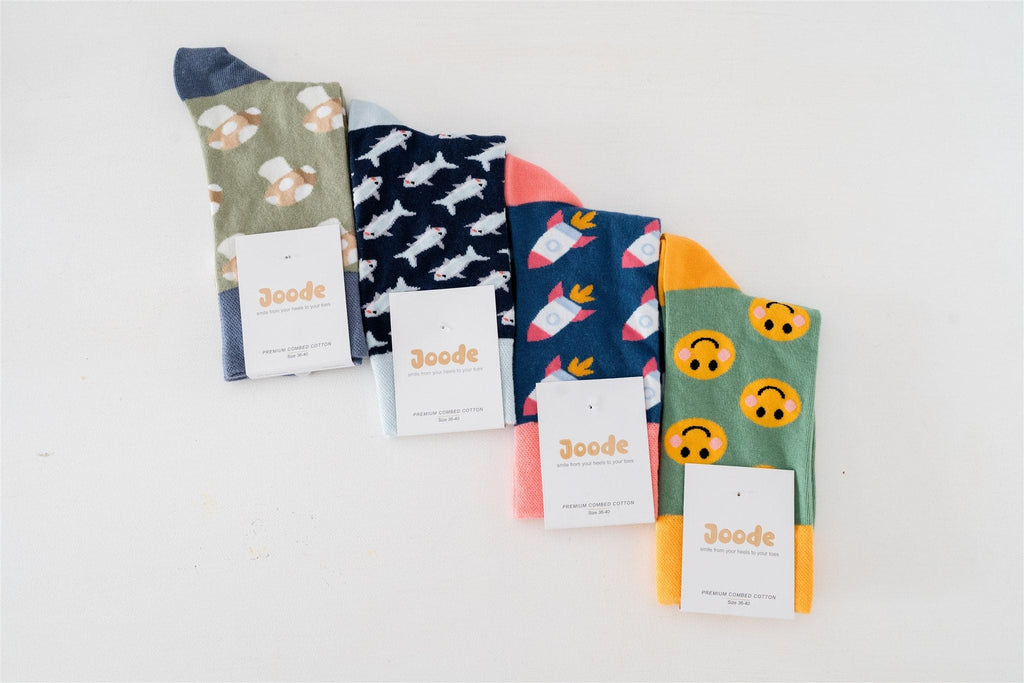 joode_co Fun Socks Mixed Bundle gift box