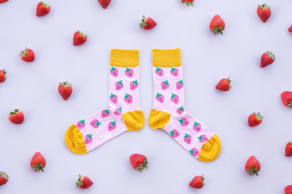 joode_co Strawberry Fruit Socks | Joode Australia