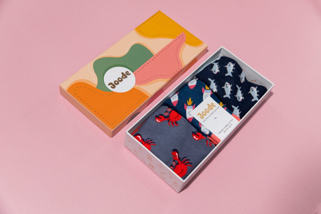 Joode Gift Ideas for Boys - Gift Box of Fun Socks | Australia 